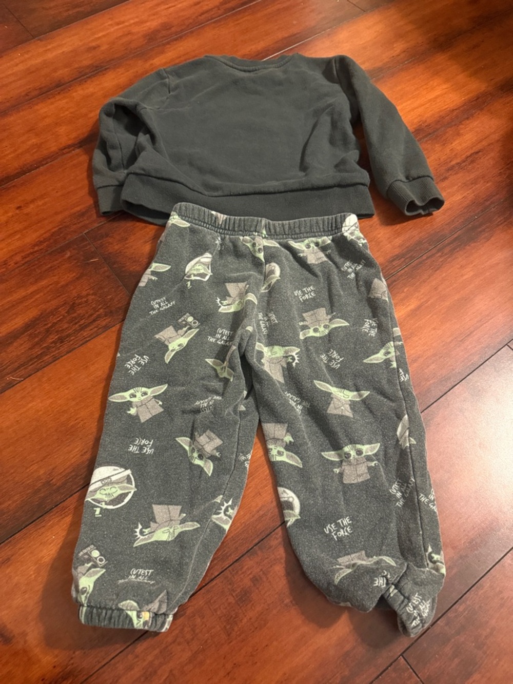 Star Wars Grogu Green Kids Matching Set - Picture 4 of 4